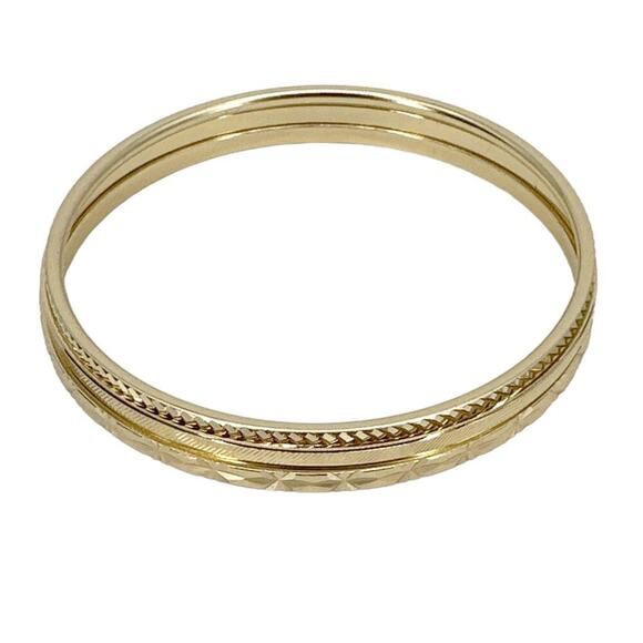 L GEORGE Designs Bangle Bunch V| Set of 3 - Picture 3 of 5